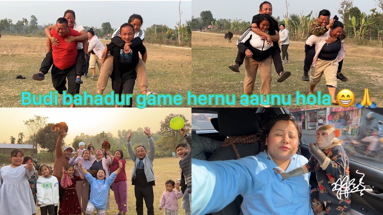 Aaunus katti tension linu ekxin hasera jau😁🙏 budi bahadur game khalaudai 🤣🤣