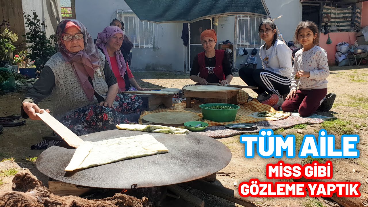 Hep beraber miss gibi gözleme yaptık ✅ Harika bir gün geçirdik 😊 Köy hayatı çok güzel | Köyde Yaşam