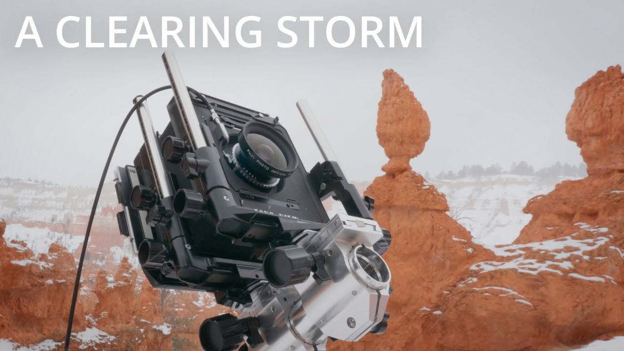 Photographing Clearing Skies in Bryce Canyon | Large Format Landscape Photography 2022 - Episode 2