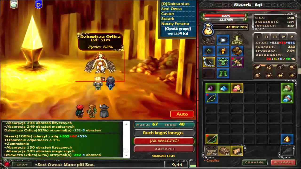 Dziewicza Orlica, Narwhals - Margonem #1