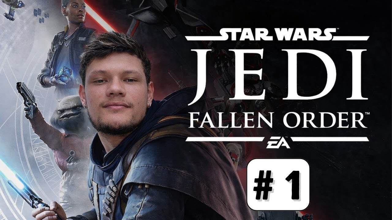 Perry jogando Star Wars Jedi: Fallen Order - Parte 1