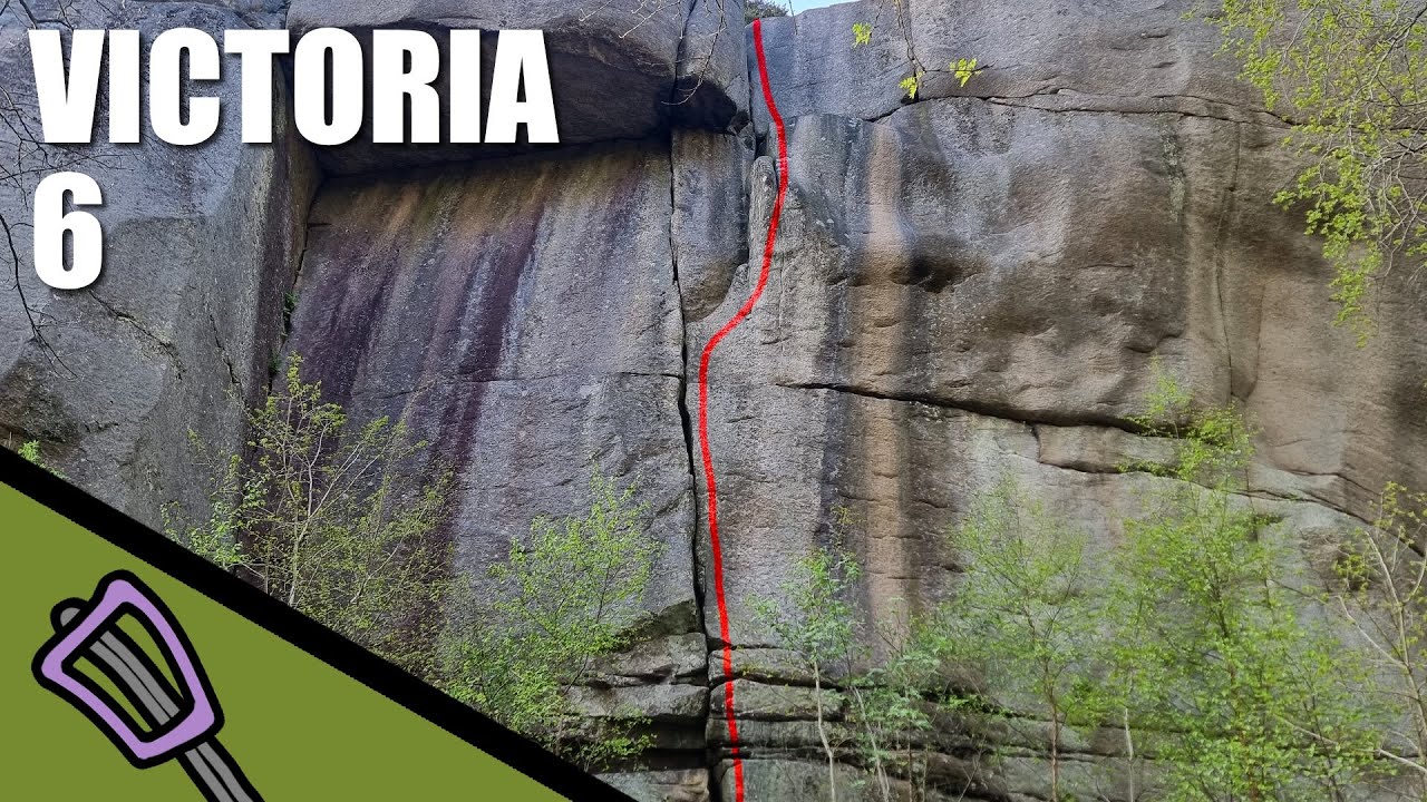 A gem left in the woods: Victoria (6), Sandsjöbacka | POV Trad Climbing