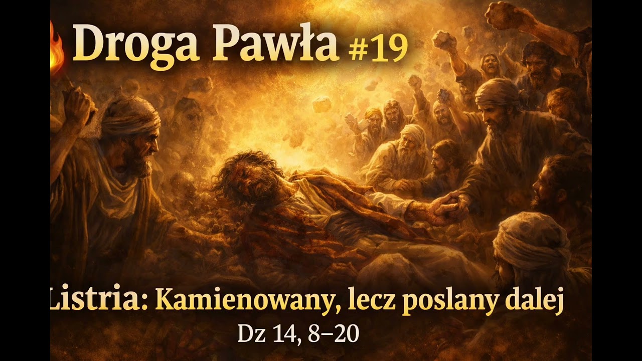 Droga Pawła #19 — Kamienowany i uznany za martwego lecz Bóg go podniósł Dz 14 8–20 | W Obecności