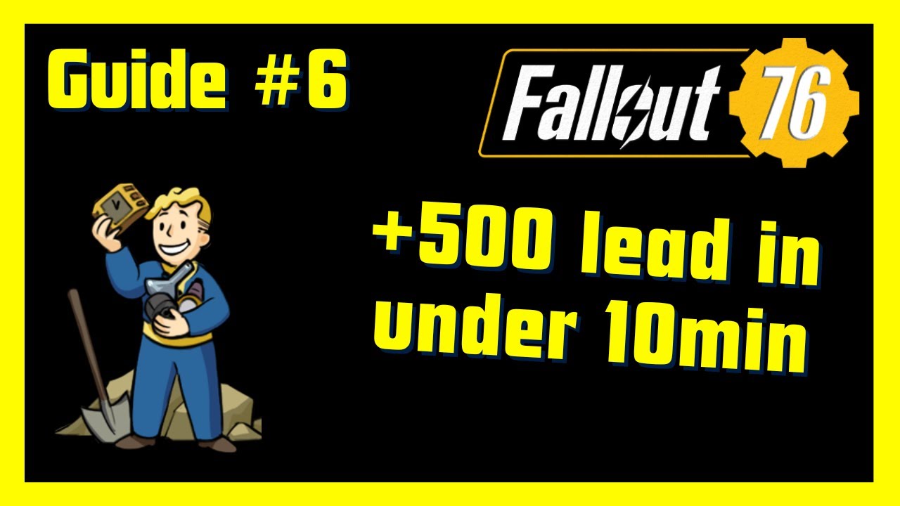 Fallout 76 - Guide #6 - Ultimate lead farming method! #fallout76 #guide #gaming