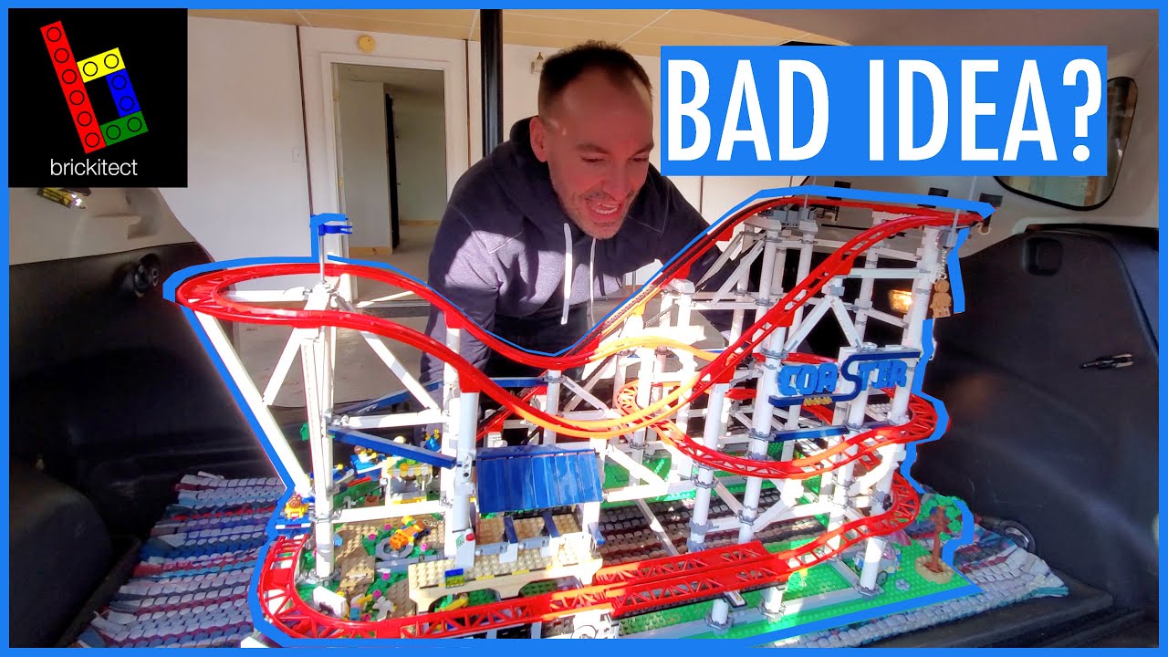 Перемещение готовых наборов LEGO...ХУДШЕЕ решение в моей жизни?