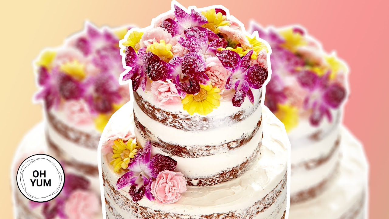 Professional Baker Teaches You How To Make CHAI LAYER CAKE!