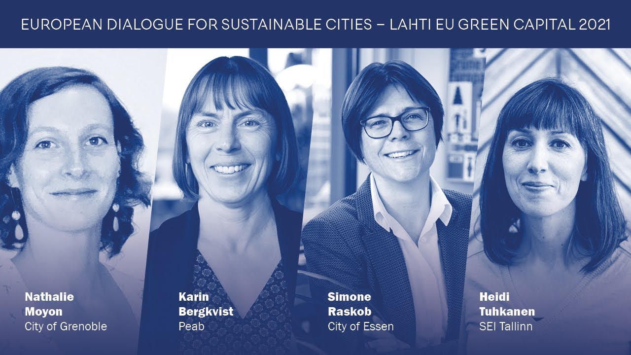 European Dialogue for Sustainable Cities: Climate change adaptation