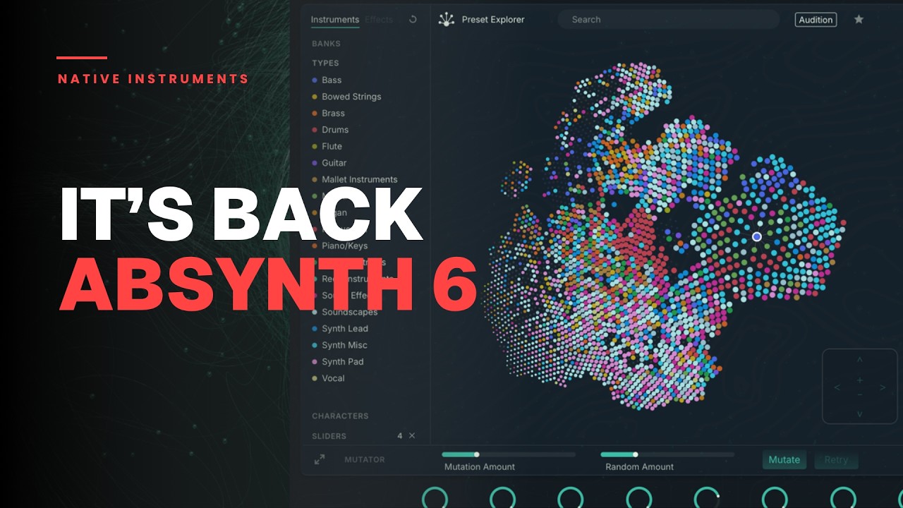 Возвращение короля звуковых ландшафтов: Absynth 6 (первый взгляд)