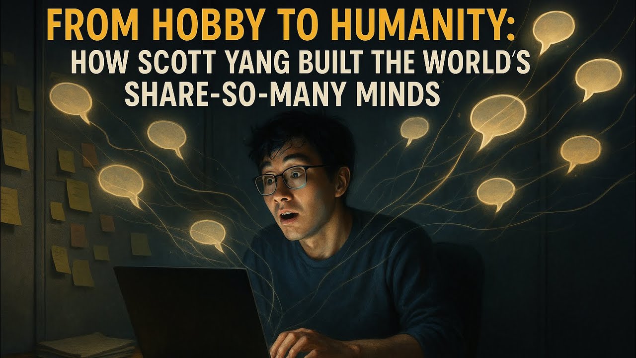 From Hobby to humanity: how Scott Yang built the world&rsquo;s share so many minds 