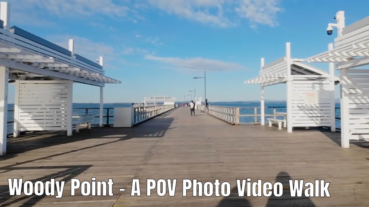 Woody Point Queensland Australia - POV Photo Video Walk