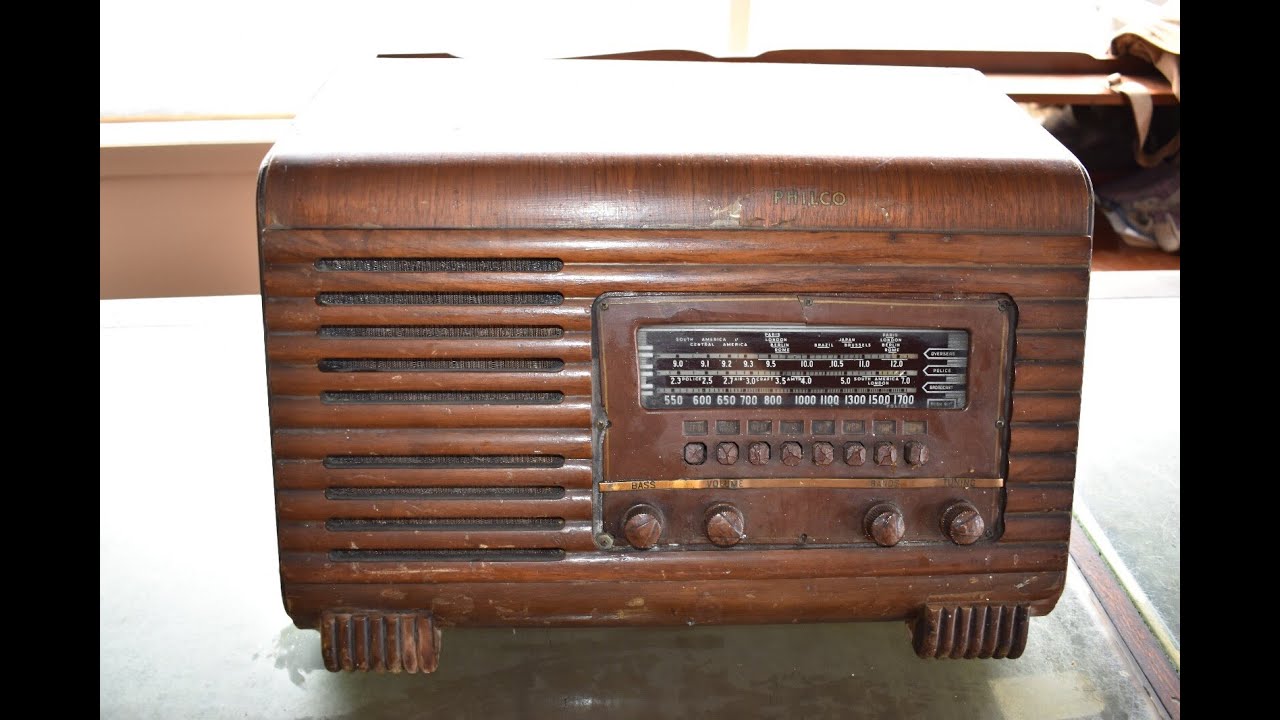 Repair Of A 1941 Philco 41 250 Tube Radio