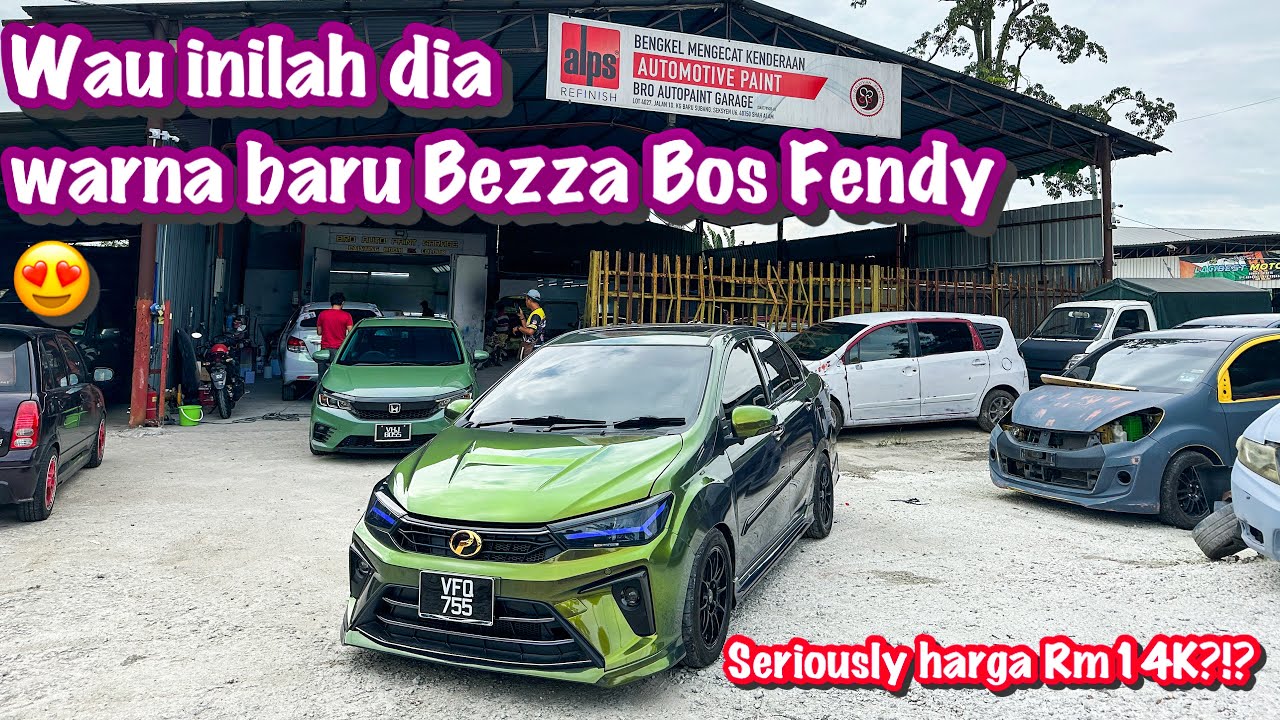 JOM TERJAH KETE @Fendymojo | PERODUA BEZZA WARNA BARU | HARGA RM14K BETUL KE?