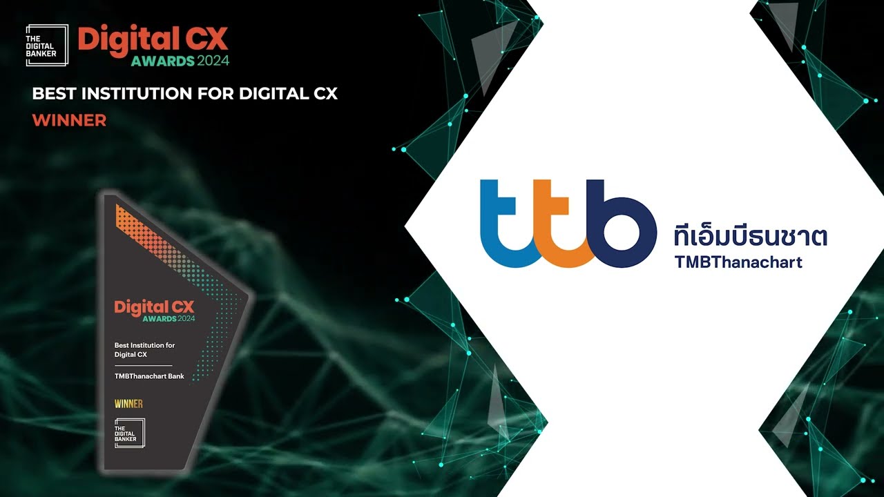 #DCX24 Best Institution for Digital CX: TMBThanachart Bank