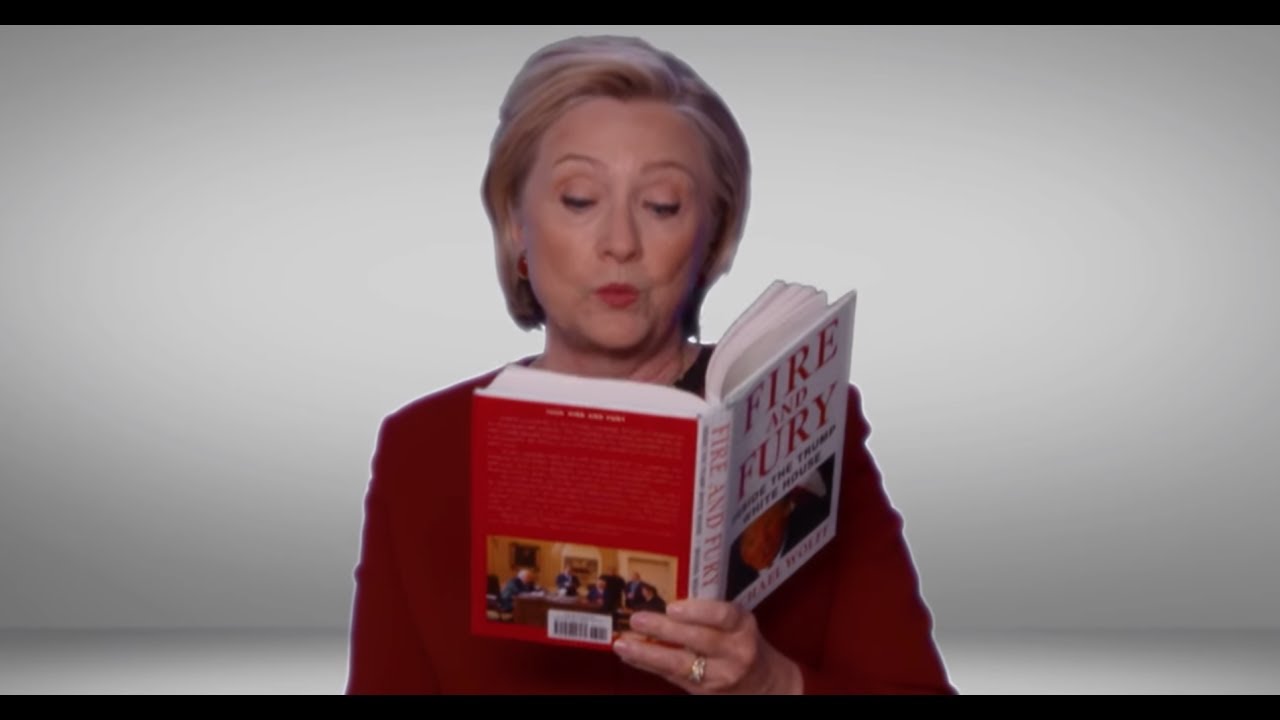 Hillary Clinton Brings The Heat In &lsquo;Fire And Fury&rsquo; Reading During Grammys