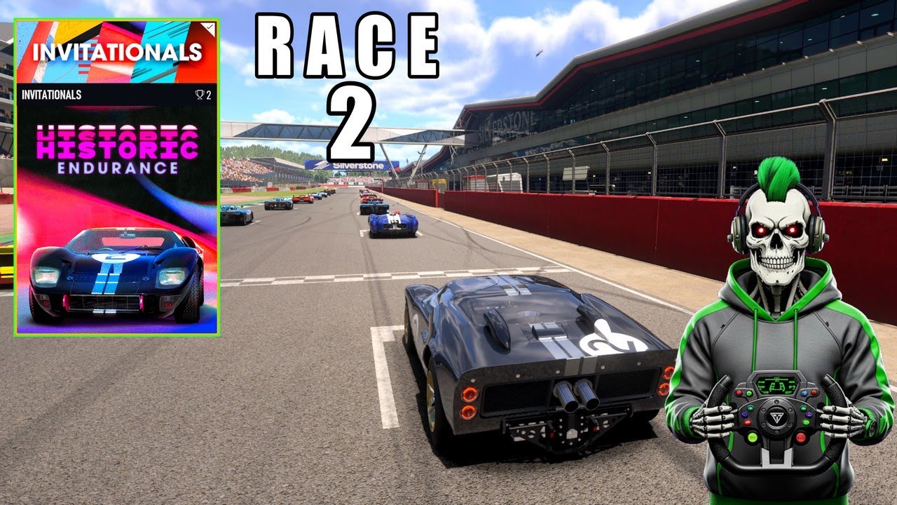 362 Invitationals Historic Endurance Race 2 1966 Ford GT40 MkII Le Mans | #forzamotorsport