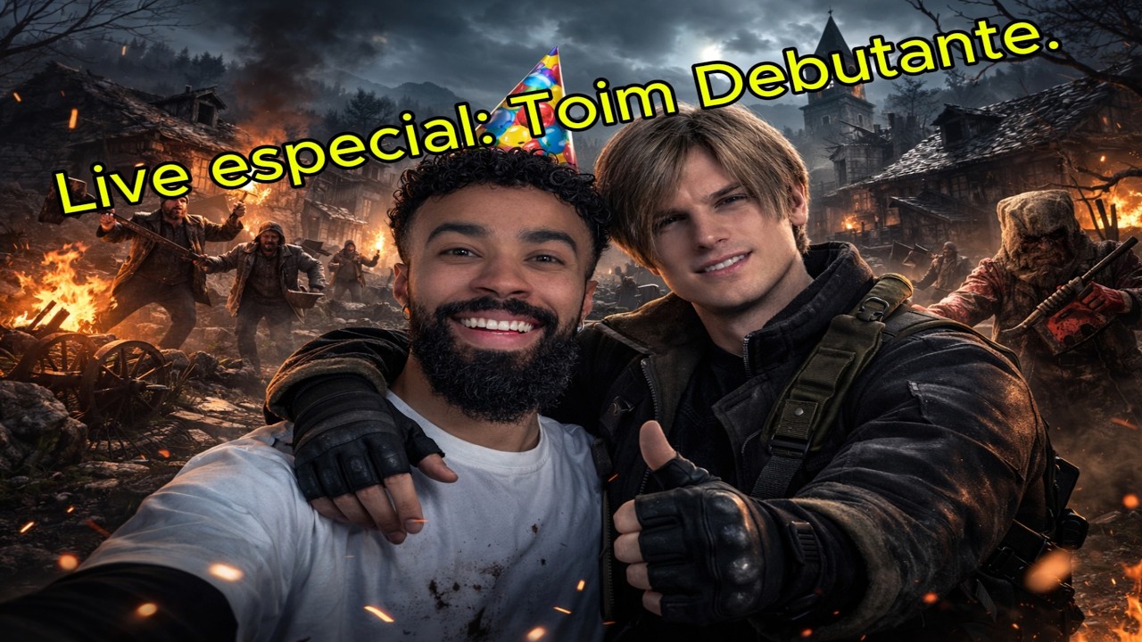 Live ESPECIAL Toim Debutante! (Resident 4 Remake pela Primeira vez)