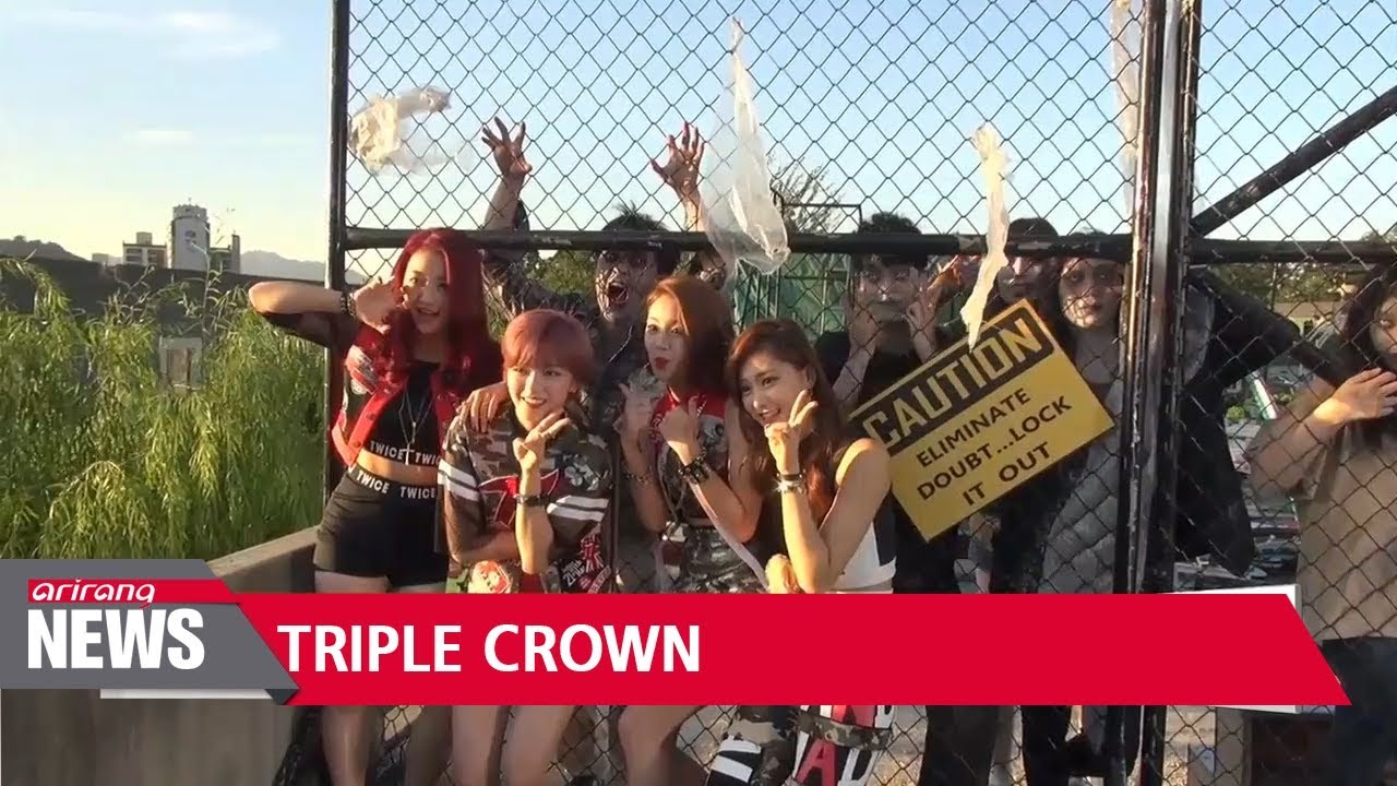 K-pop girl group TWICE wins triple crown on Japan's Oricon Chart