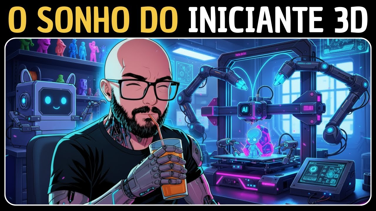 ChatGPT no Seu Fatiador 3D: IMPRIME PERFEITO sem Configurar NADA