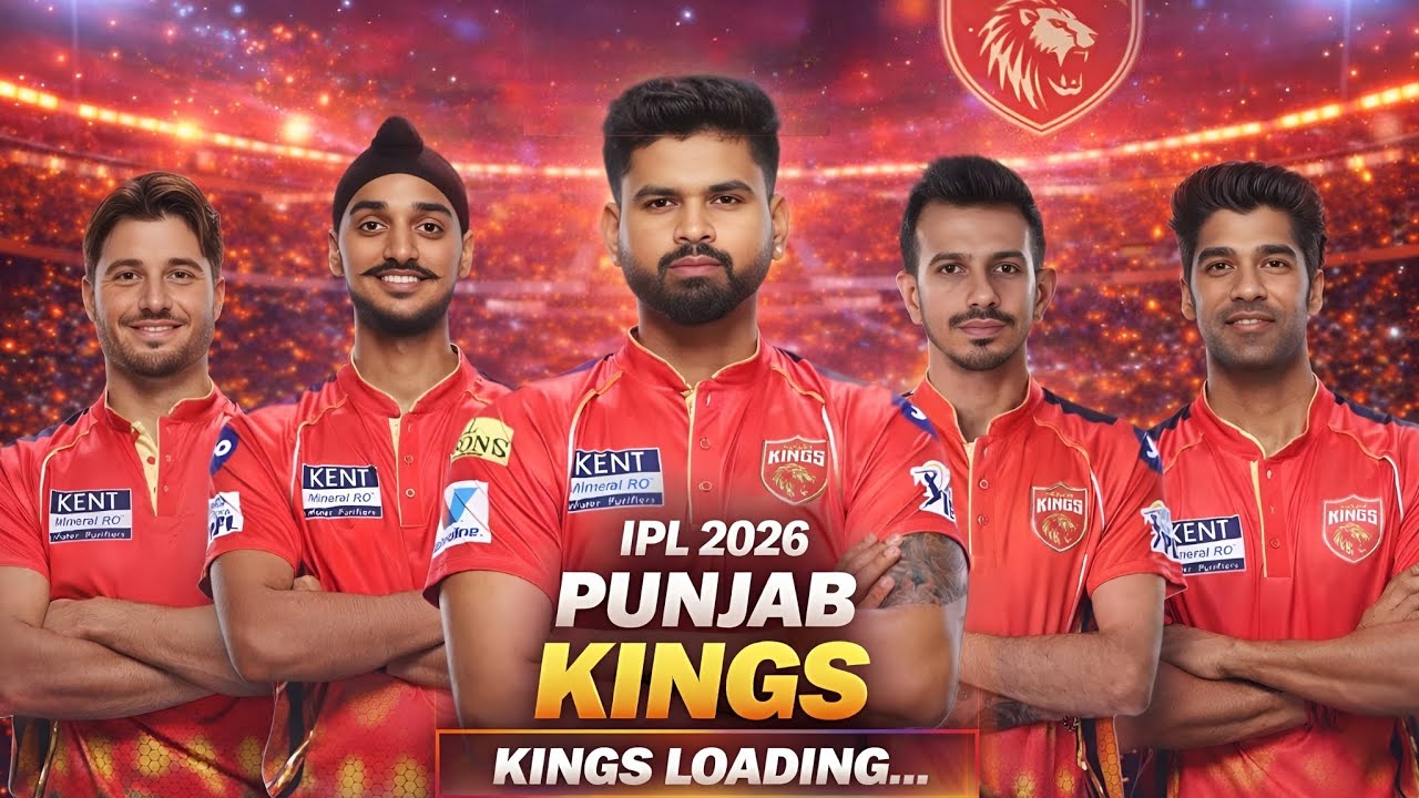 PBKS 2026: Punjab Ready to Roar 💥