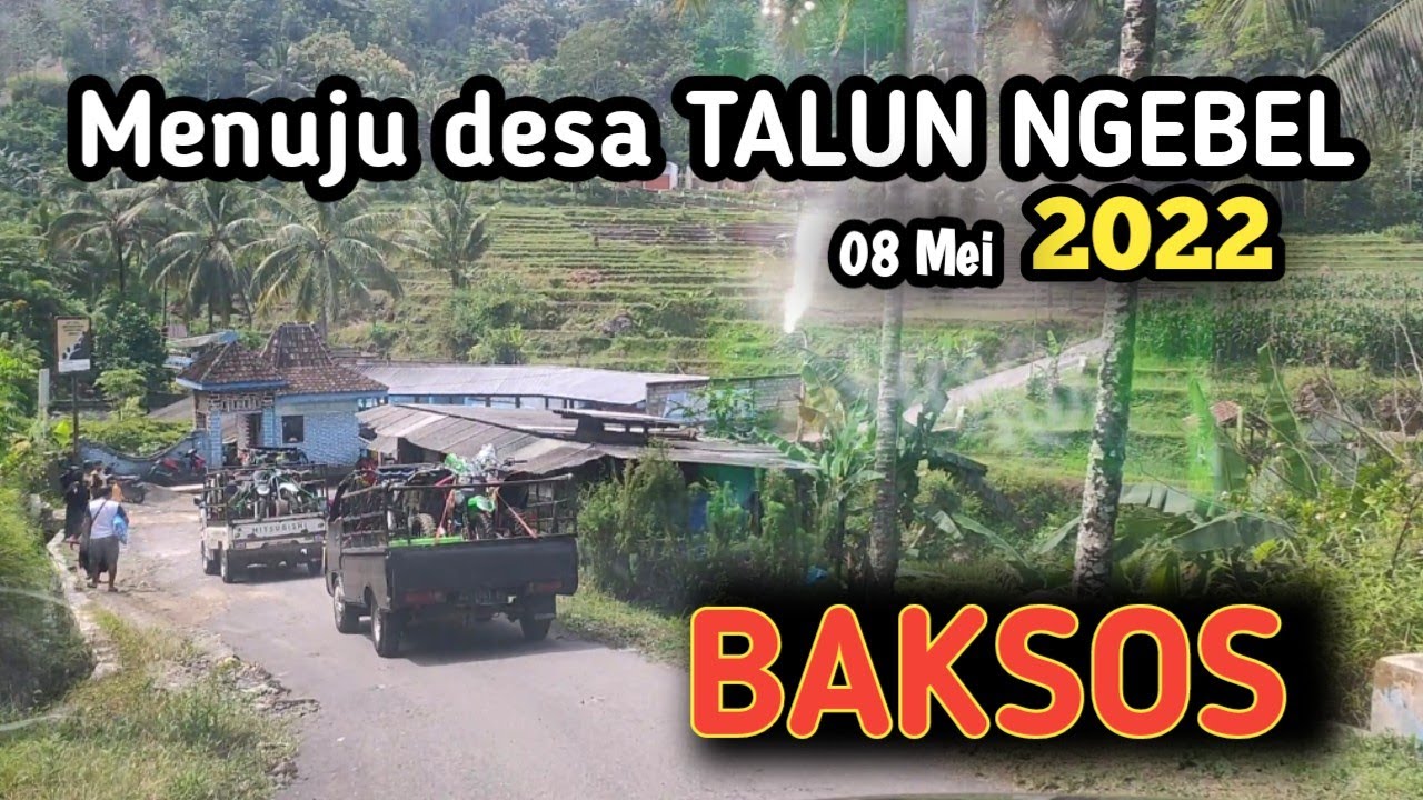 Perjalanan ke desa talun ngebel Ponorogo