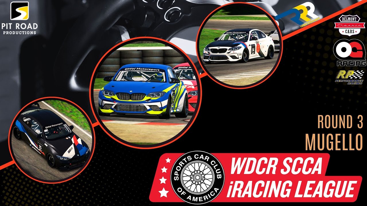 WDCR  SCCA Virtual Racing League - Round 3 - Mugello