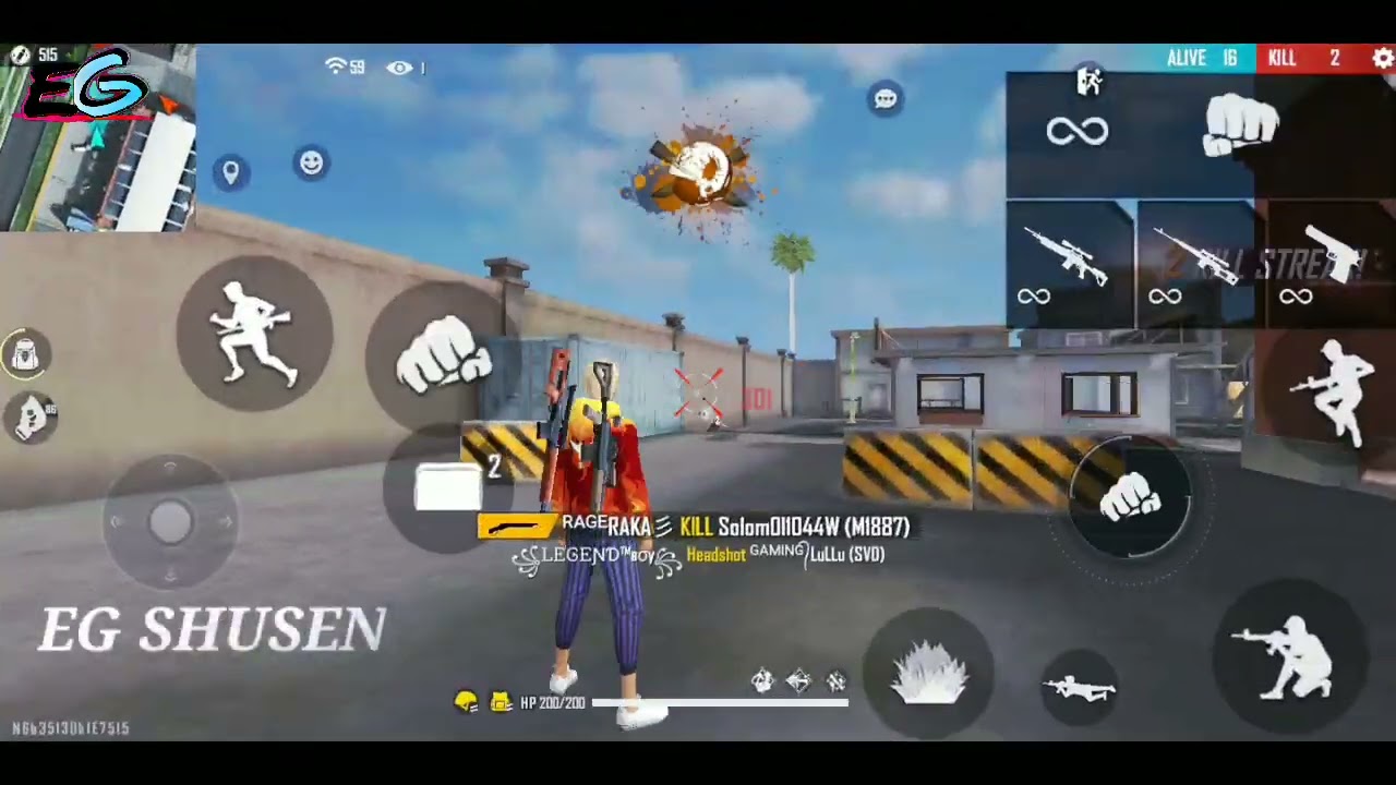 FREEFIER Headshot video Gaming Video SMG HEADSHOT Video। EG SHUSEN