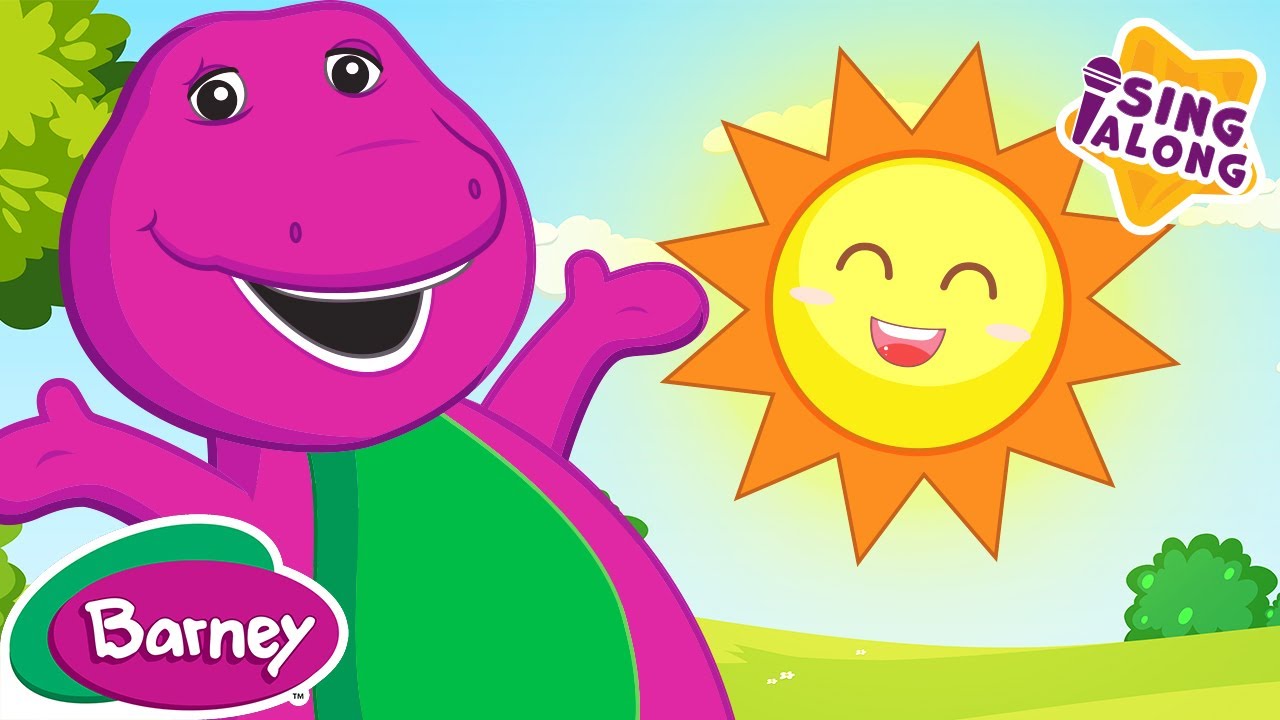 Mister Golden Sun! | Classic Songs for Kids | Barney | 9 Story Sing & Dance