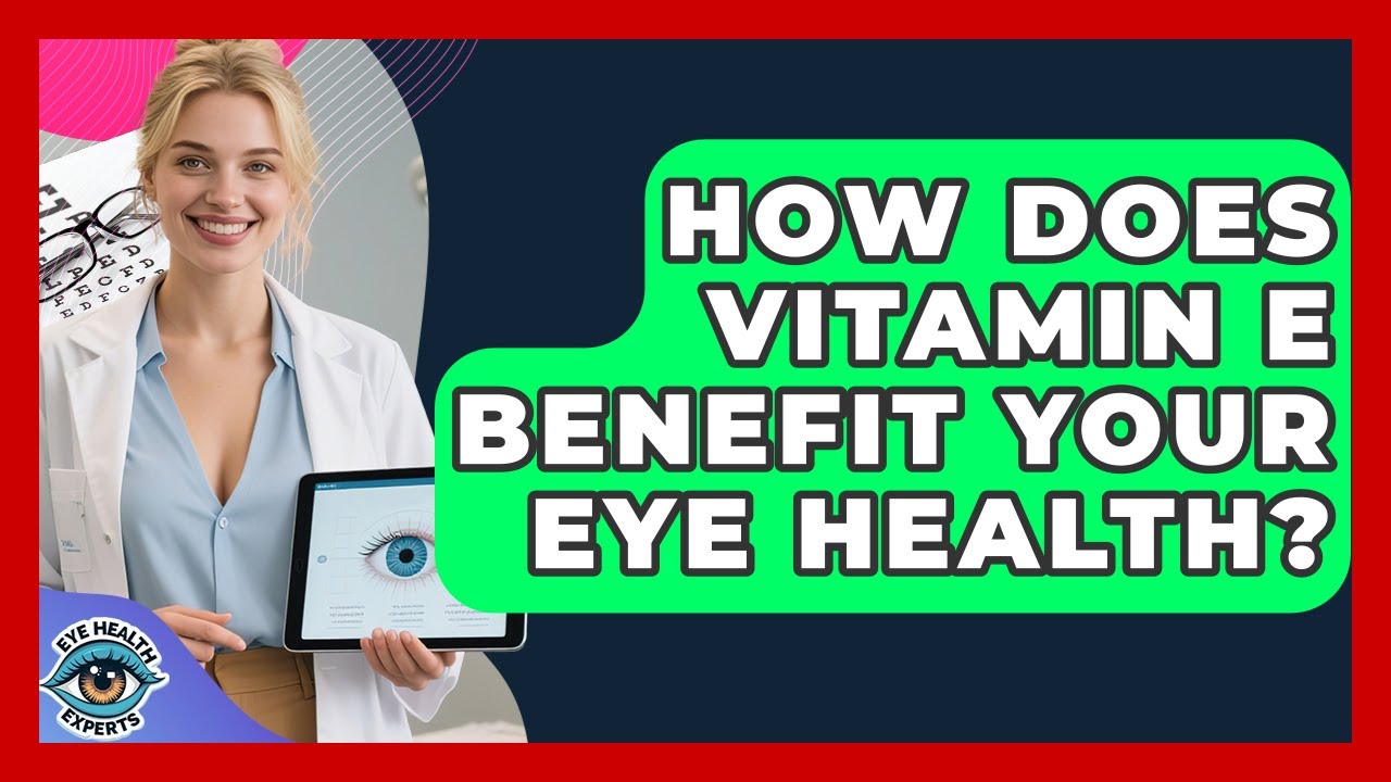 How Does Vitamin E Benefit Your Eye Health? - Eye Health Experts