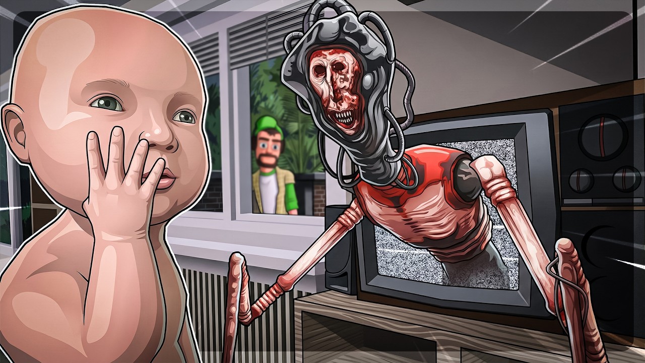 My Baby Watched Another SCARY Movie?! - Garry's Mod