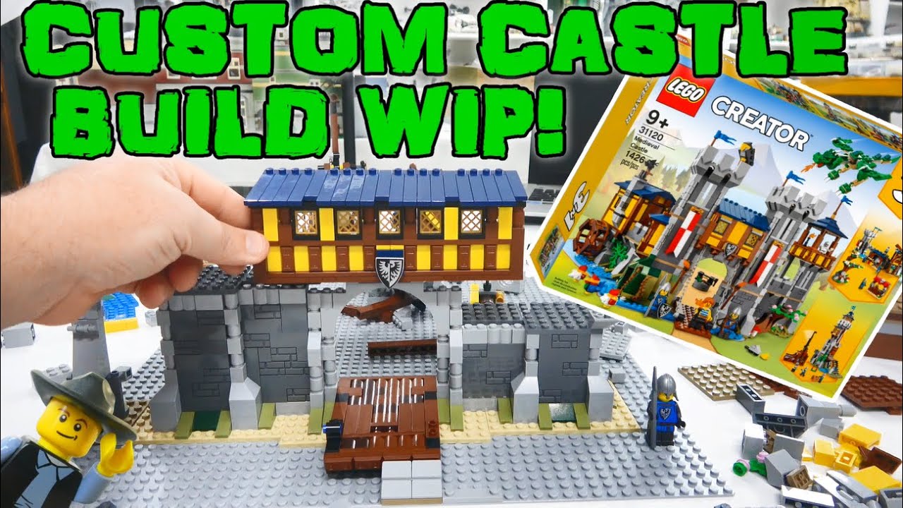 Planning, Designing & Building Custom Castle From Set 31120
