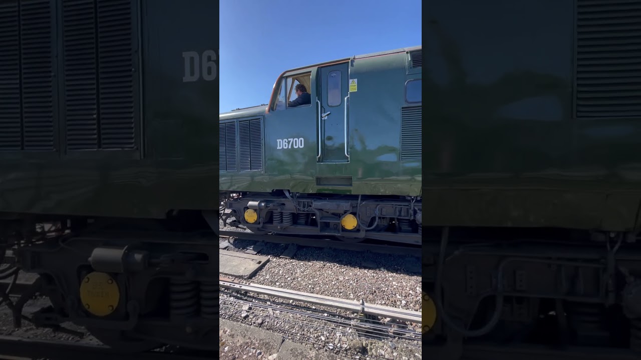 Class 37 (D6700) and steam locomotive 78018. #heritagerailway #class37 #steamlocomotive #steamtrain