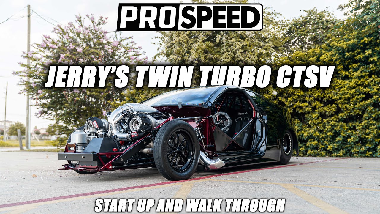 Jerry's New Twin Turbo CTSV!