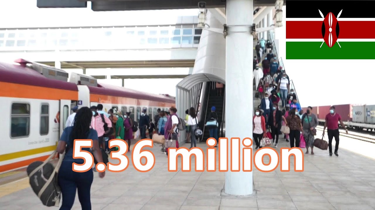 Chinese-built Mombasa-Nairobi Railway in Kenya has transported more than 5.36 million passengers
