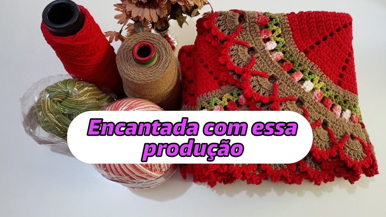 😍 2/5 Mais um belíssimo jogo de passadeira Glamour para a #coleções