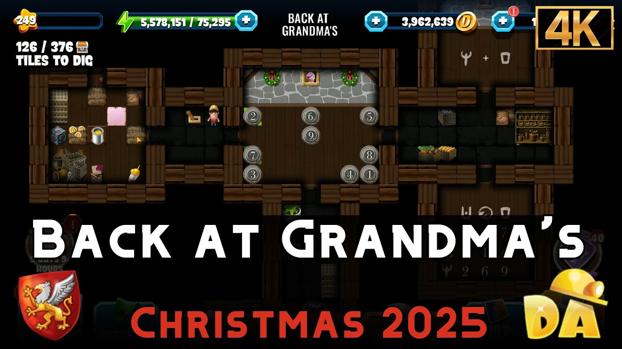 Back at Grandma's | Christmas 2025 #8 | Diggy's Adventure