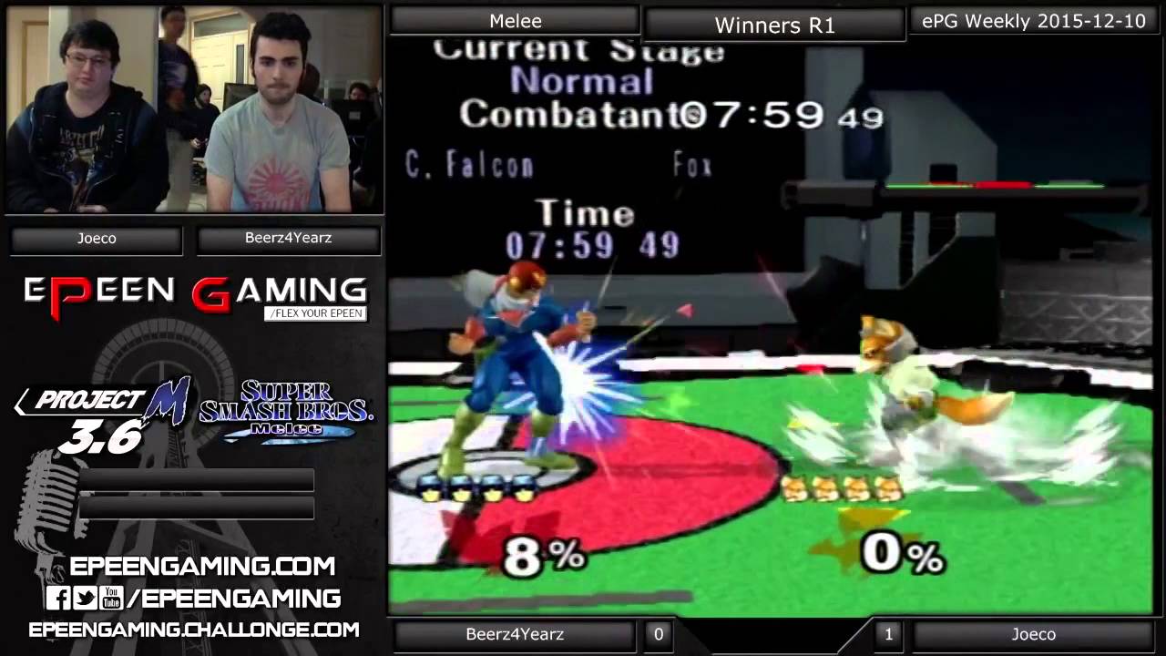 ePG Weekly - Beerz4Yearz (Falcon) Vs. Joeco (Fox) (Winners R1) - Melee
