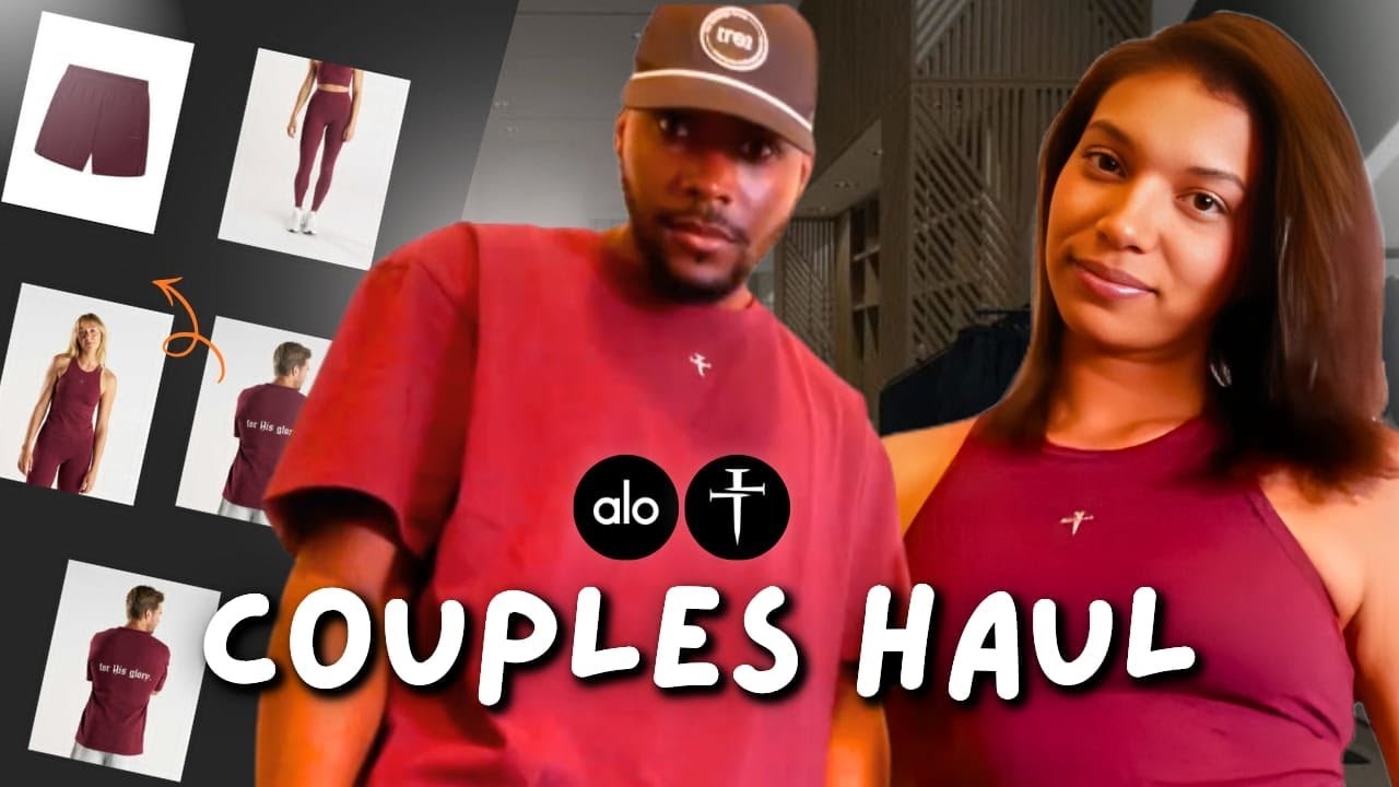 Alo Yoga + Three Nails Haul & Paco Rabanne 1 Million Review | Couples Try-On