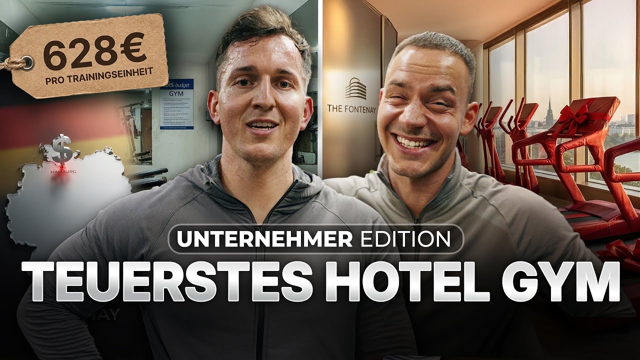Fontenay-VLOG: P2 testet teuerstes Hotel Gym Deutschlands