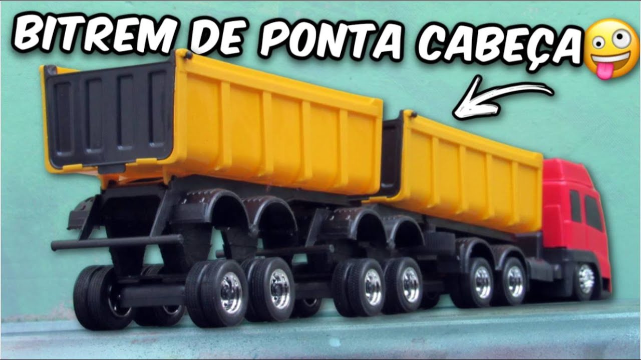 MINI BITREM FICOU ARQUEADO DEMAIS | TUTORIAL MINI FM DE PLÁSTICO SIMPLES
