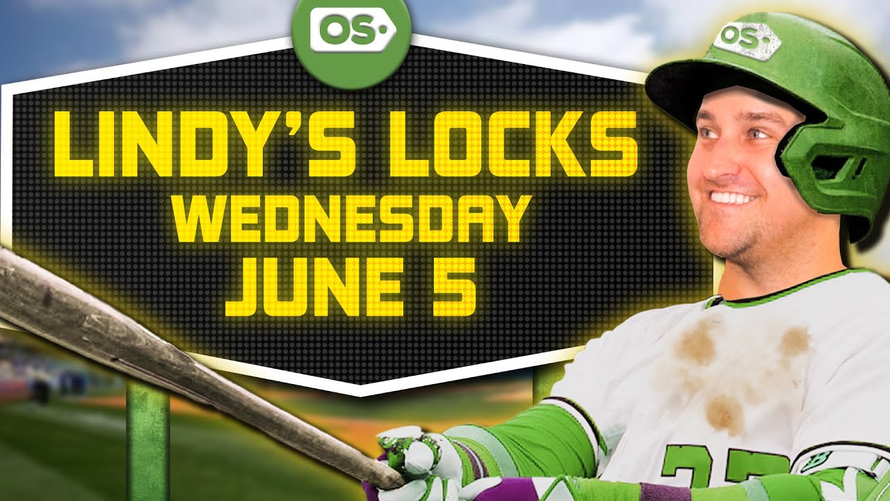 MLB Picks for EVERY Game Wednesday 6/5 | Best MLB Bets & Predictions | Lindy's Locks