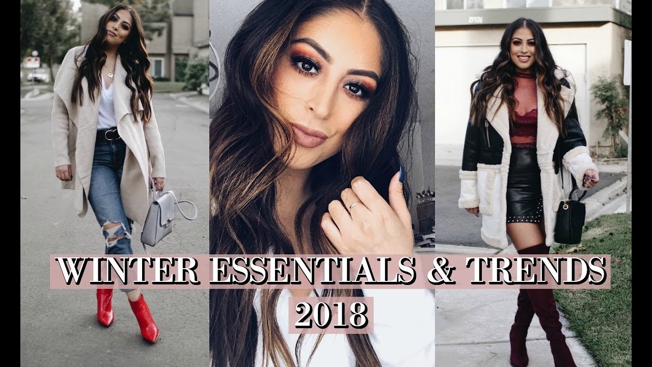 WINTER FASHION WARDROBE ESSENTIALS & TRENDS 2017-2018: AFFORDABLE TRENDS TO FOLLOW