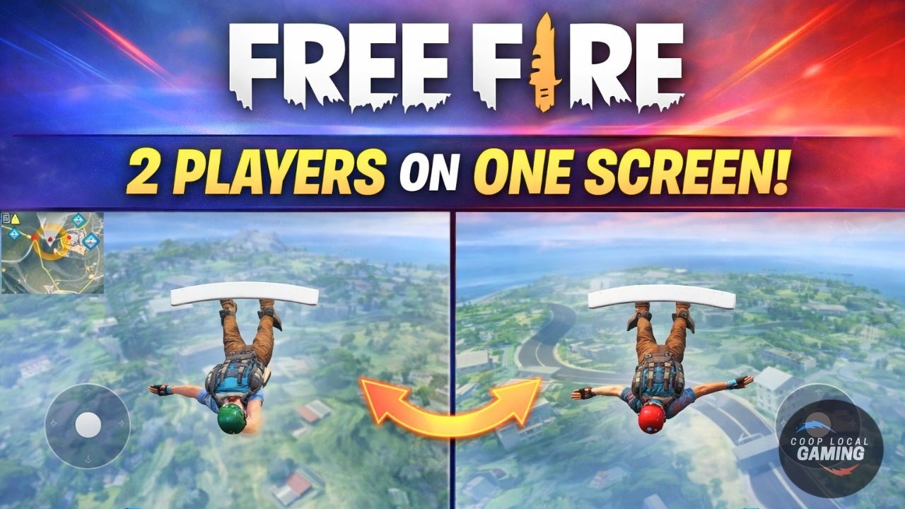 Free Fire: 2 игрока на одном экране! Игра в режиме разделенного экрана на ПК.