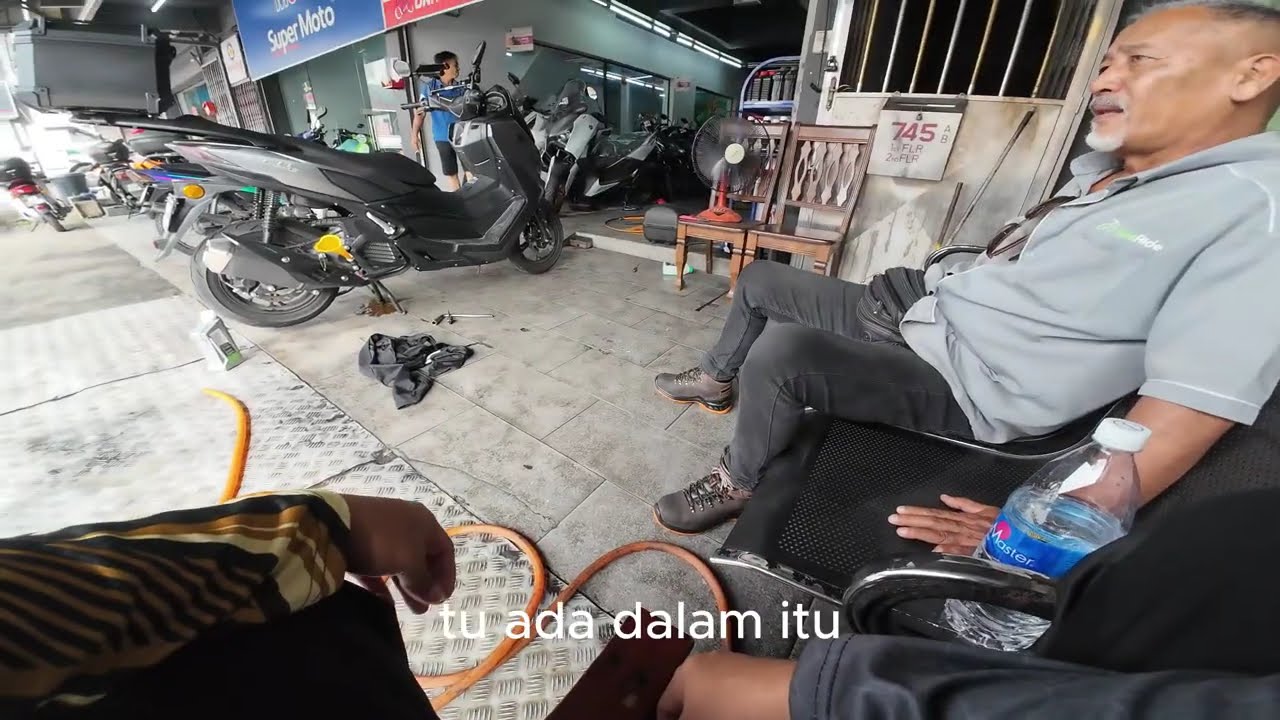 2nd Service Modenas Elit 150S di YesRide Sg Chua