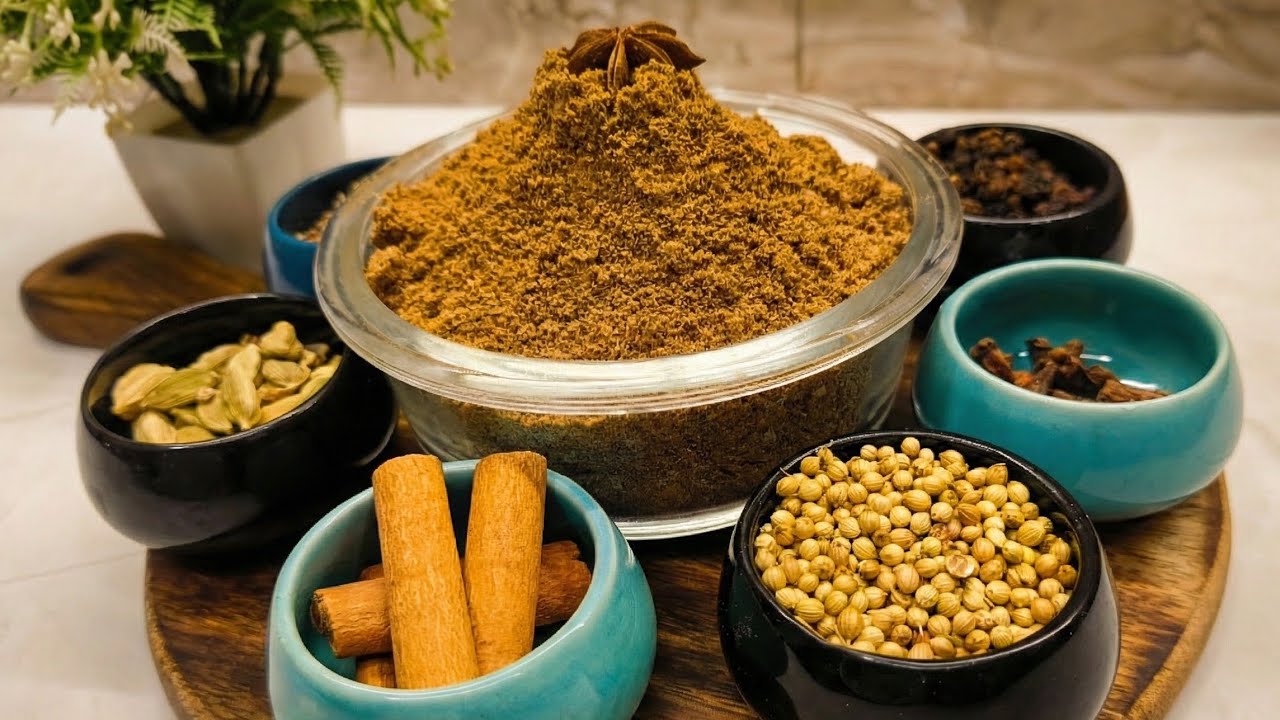 बाज़ार जैसा नहीं, उससे 100 गुना बेहतर! खुशबूदार गरम मसाला रेसिपी | Authentic Garam Masala at Home.