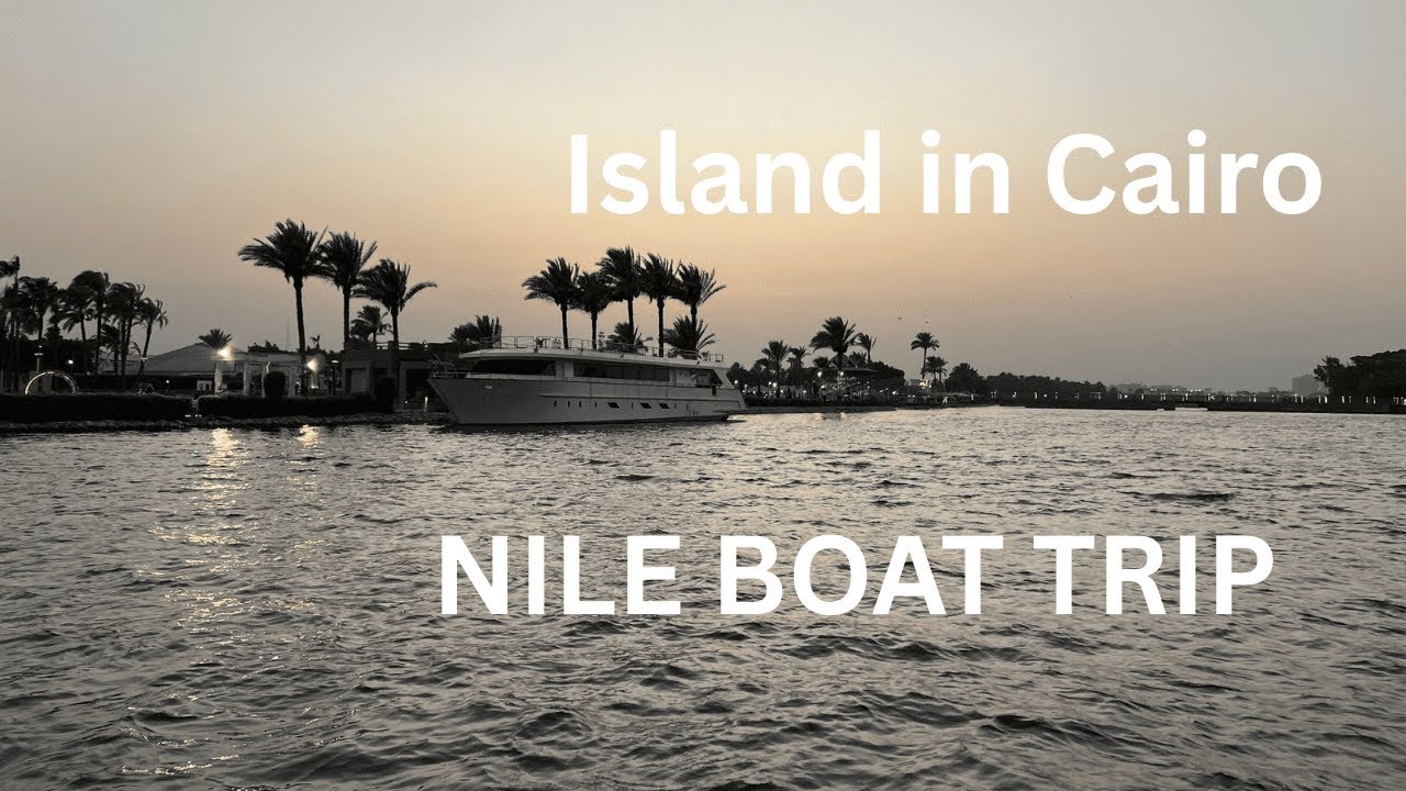 Boat trip on the Nile river in Cairo