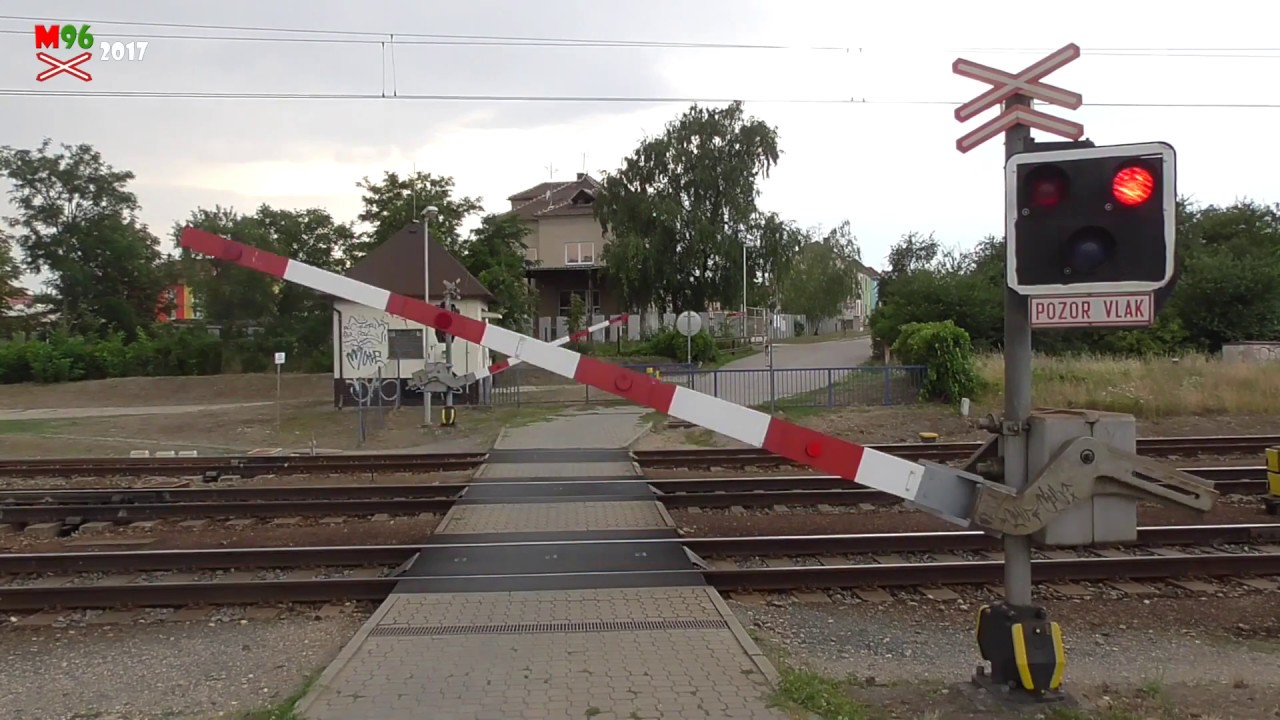 Železniční přejezd Vranovice [P6796] - 22.7.2017 / Czech railroad crossing
