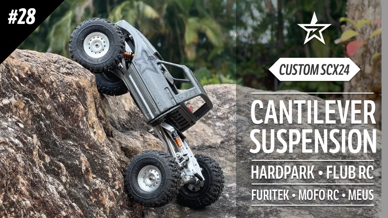 SCX24 Hilux Build & Crawl – Cantilever Suspension | Ep.28