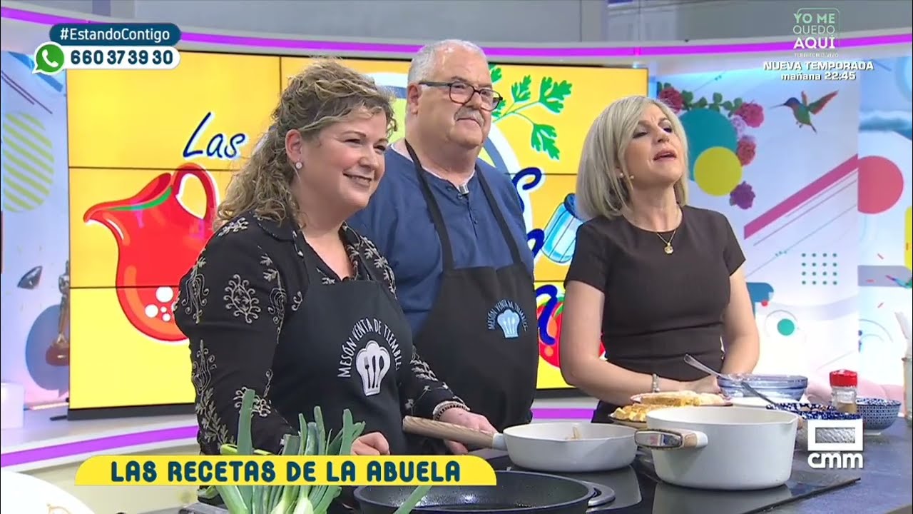El Mesón Venta de Tiembles, de Tembleque. Laura y Alfonso cocinando en directo en CMM. 27-1-2026. 