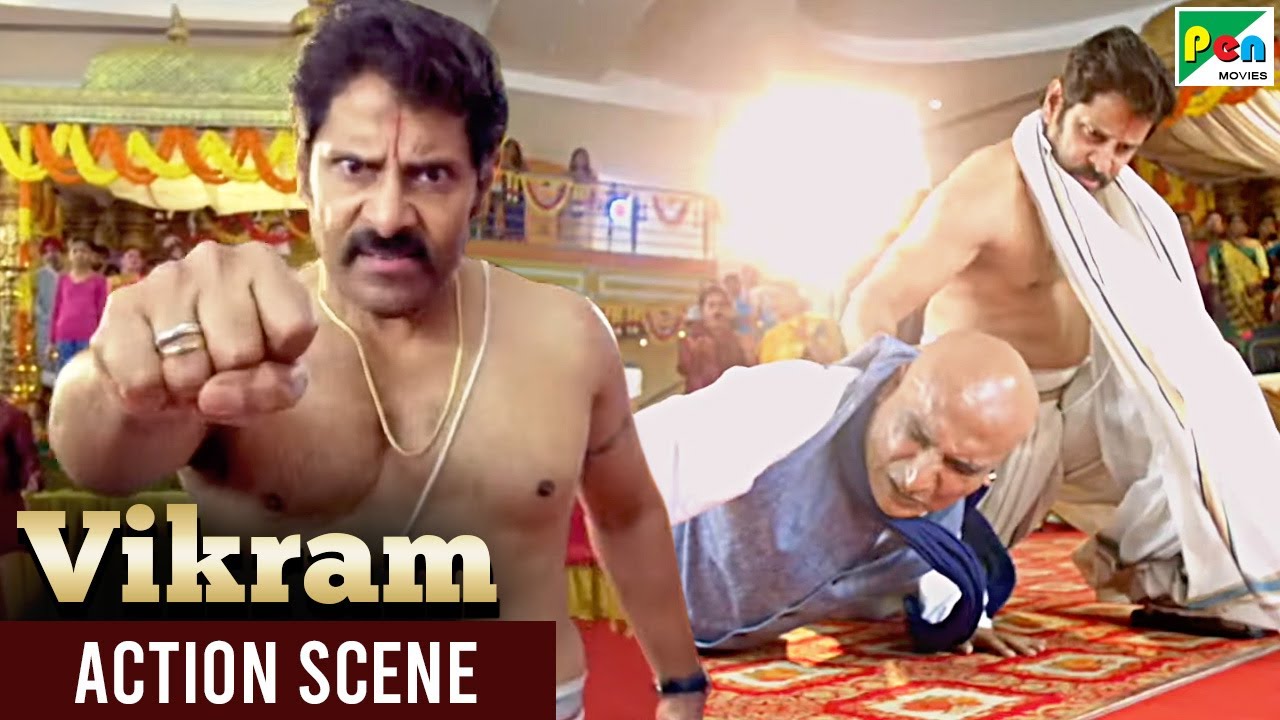 Vikram - Best Fight Scene | Saamy&sup2; | New Hindi Dubbed Movie | Keerthy Suresh