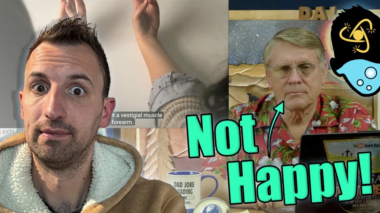 Creationist is Triggered by Proof of Evolution Video